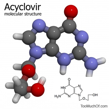 Acyclovir drug toxicity